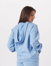 Load image into Gallery viewer, Glyder: Vintage Oversized Zip Up in Ice Blue
