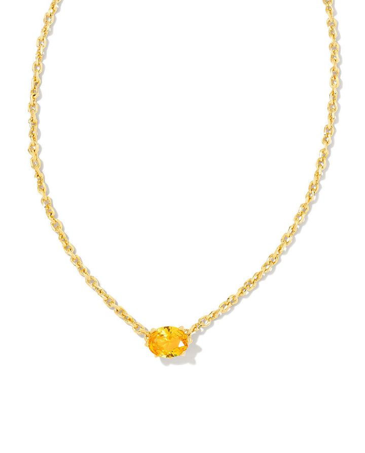 Kendra Scott: Cailin Birthstone Gold Pendant Necklace