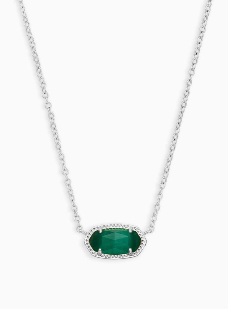 NWT Kendra Scott Elisa Periwinkle Short Necklace Silver Tone NWT Kendra Scott Elisa Periwinkle Short Necklace Silver Tone