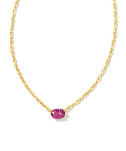 Kendra Scott: Cailin Birthstone Gold Pendant Necklace