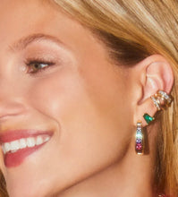 Load image into Gallery viewer, Kendra Scott: Parker Gold Ear Cuff Set in White Crystal
