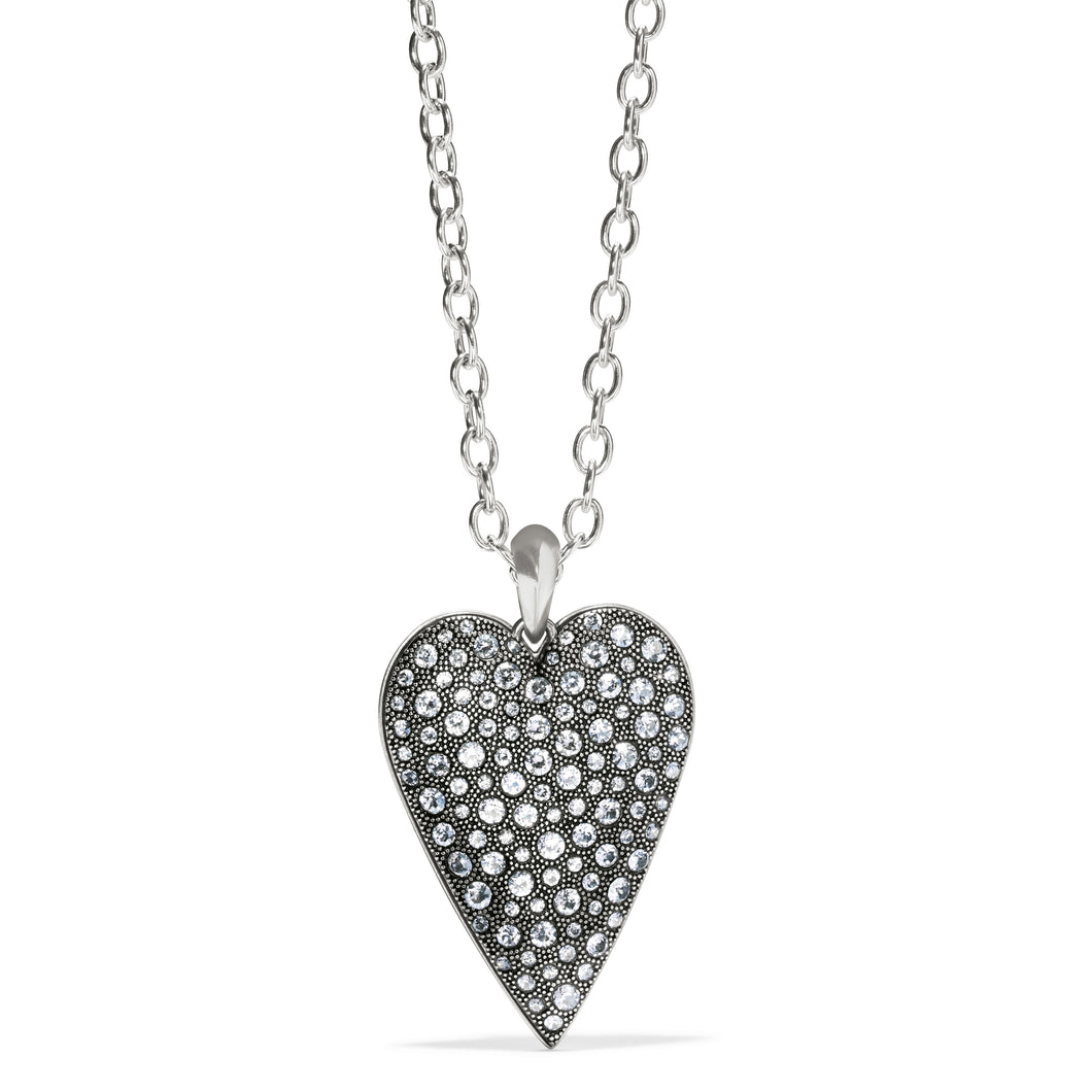 Brighton: Glisten Heart Convertible Necklace - JM3761