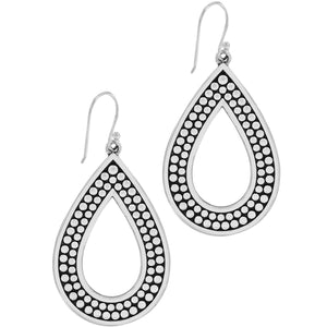 Brighton: Pebble Open Teardrop Reversible Earrings  - JA5860