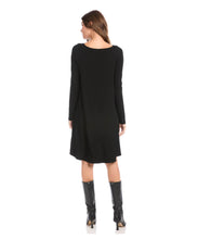 Load image into Gallery viewer, Karen Kane: Long Sleeve Maggie Dress in Black - 4L13233
