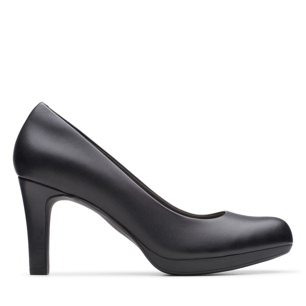 Clarks: Adriel Viola - Black - The Vogue Boutique