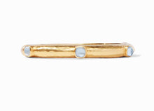 Load image into Gallery viewer, Julie Vos: Catalina Hinge Bangle - Iridescent Chalcedomy
