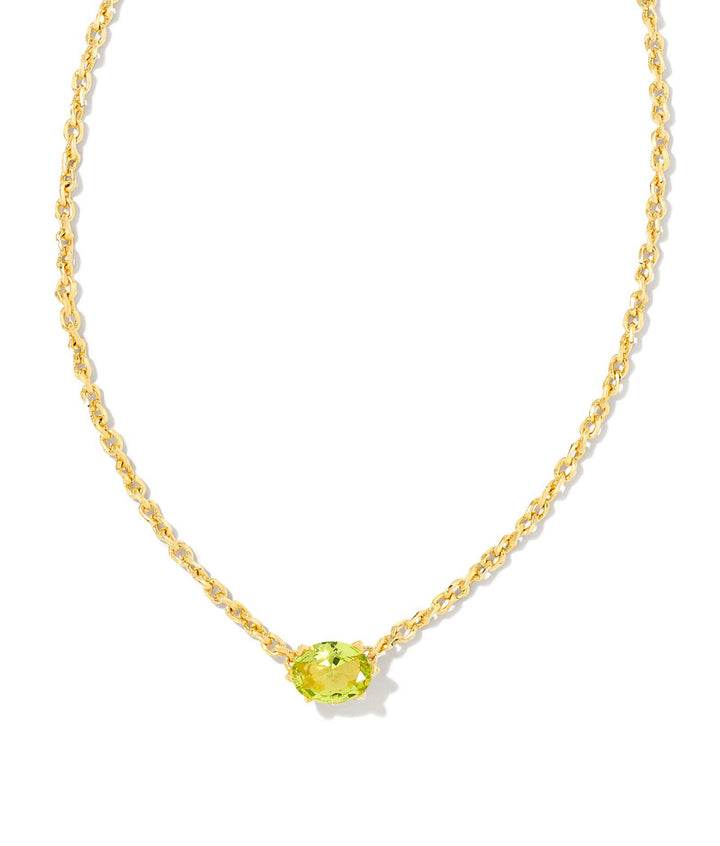 Kendra Scott: Cailin Birthstone Gold Pendant Necklace