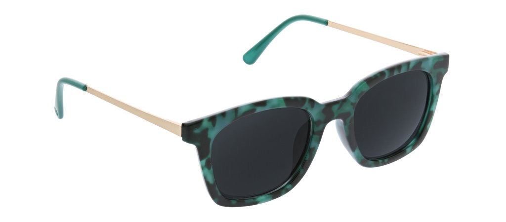 Peepers: Endless Summer Sunglasses - Green Tortoise