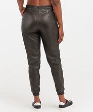 Load image into Gallery viewer, Spanx: Noir Black Leather-Like Jogger 20283R
