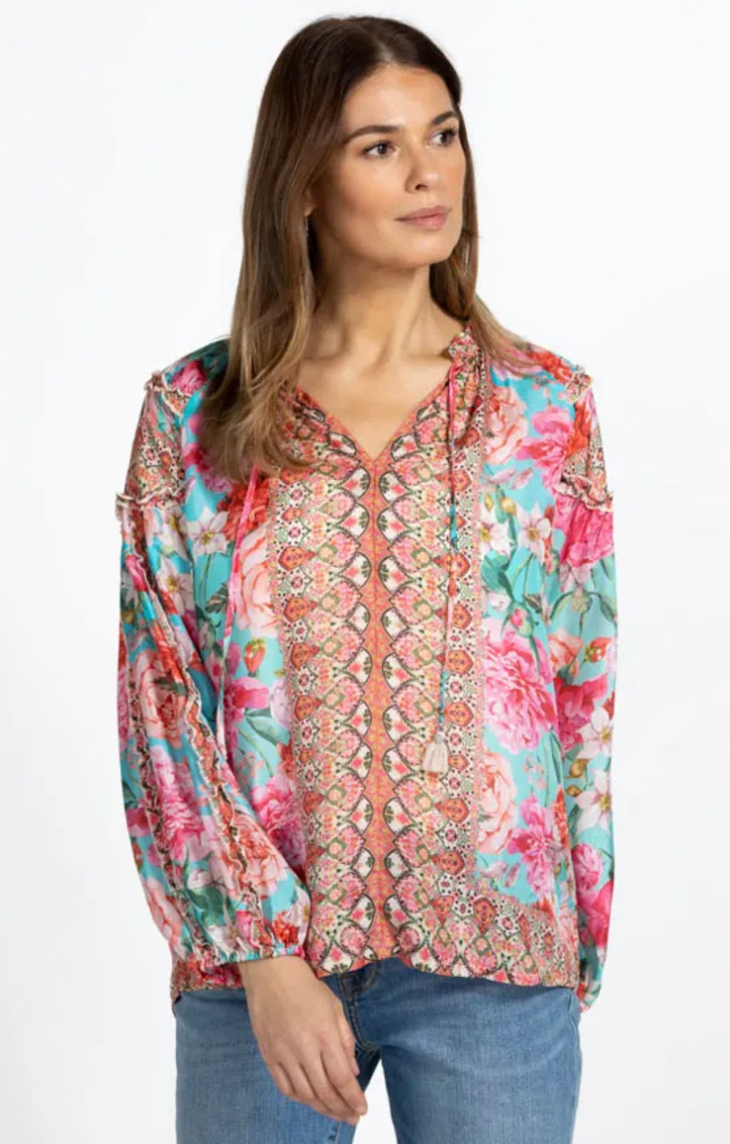 Johnny Was: Rose Narcisa Blouse - C19823-1