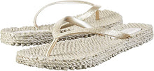Load image into Gallery viewer, Isle Jacobsen: Cheerful Flip Flop in Platinum
