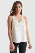 Load image into Gallery viewer, Lucky Brand: Sleeveless Cutwork Tank - 7W65816
