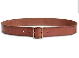 Lucky Brand: The Point Belt in Cognac