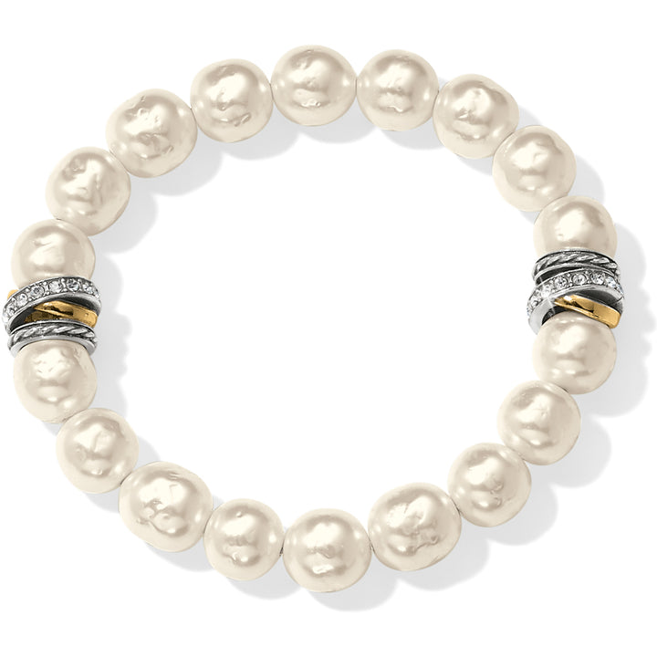 Brighton: Neptune's Rings Pearl Stretch Bracelet - JF540P