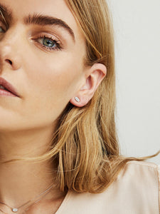 Kendra Scott: Marisa Stud Earrings in 14K White Gold White Diamond