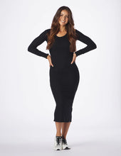 Load image into Gallery viewer, Glyder: Comfort Long Sleeve Dress in Black
