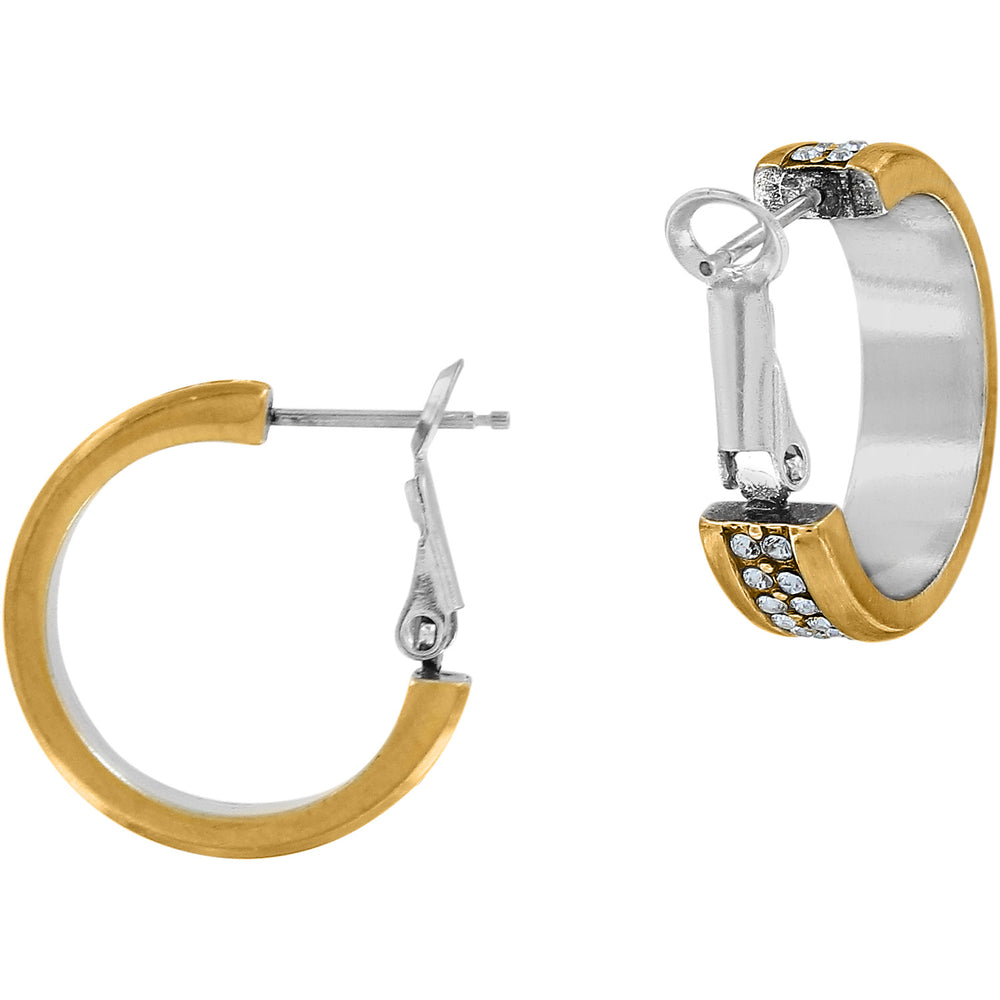 Brighton: Meridian Two Tone Hoop Earrings - JA6152 - The Vogue Boutique