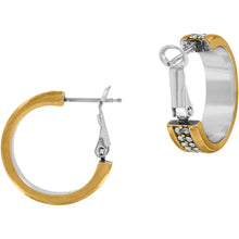 Load image into Gallery viewer, Brighton: Meridian Two Tone Hoop Earrings - JA6152
