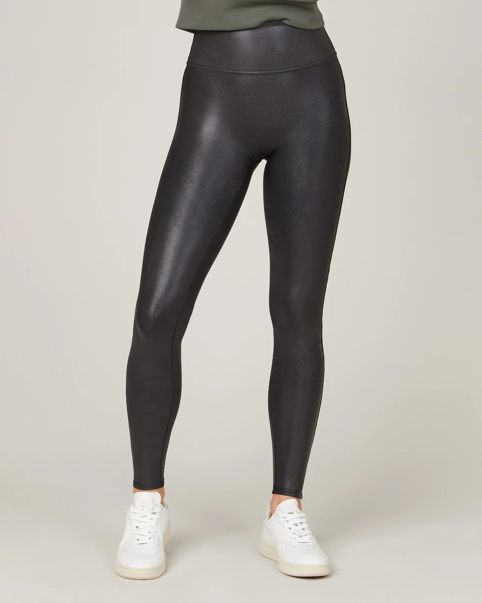 SPANX Women's Satin Solid Black Jogger Pants (as1, Alpha, l