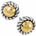 Brighton: Silver/Gold Magic Mini Post Earrings - J20911