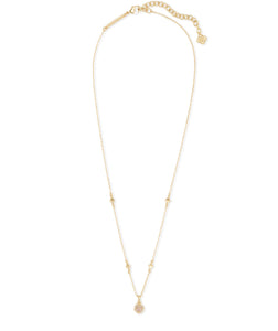 Kendra Scott: Nola Short Gold Iridescent Drusy Necklace - The Vogue Boutique