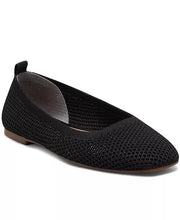Load image into Gallery viewer, Lucky Brand: Daneric Black Ribbed Knit Flats
