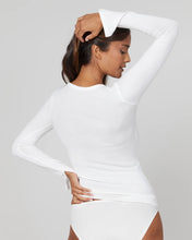 Load image into Gallery viewer, Spanx: Long Sleeve Crew in Powder - 10319R
