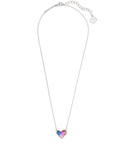 Kendra Scott: Ari Heart Short - Watercolor Illusion - The Vogue Boutique