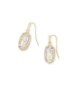 Kendra Scott: Gold Lee Drop Earrings - The Vogue Boutique