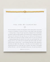 Load image into Gallery viewer, Bryan Anthonys: You Are My Sunshine Gold Bracelet
