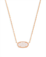 Kendra Scott: Elisa Rose Gold Pendant Necklace - The Vogue Boutique