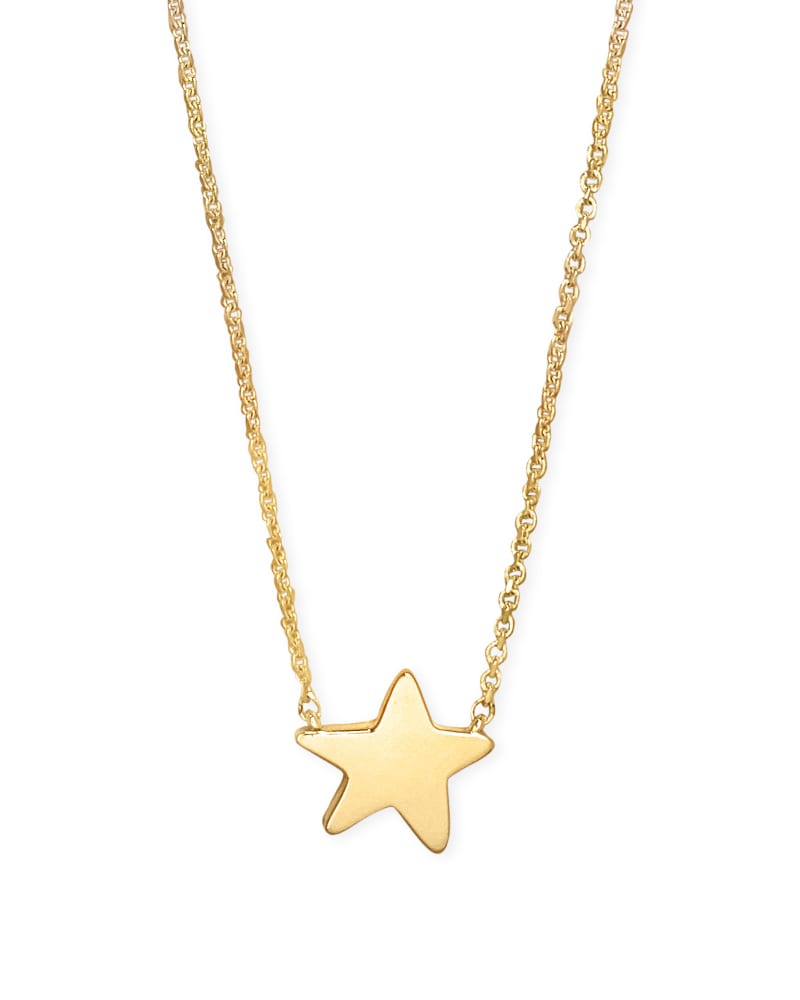 Kendra Scott: Jae Star Pendant Necklace 18k Gold Vermeil