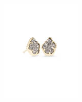 Load image into Gallery viewer, Kendra Scott: Tessa Gold Stud Earrings - The Vogue Boutique
