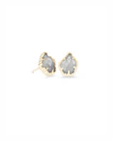 Kendra Scott: Tessa Gold Stud Earrings - The Vogue Boutique