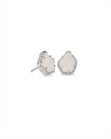 Load image into Gallery viewer, Kendra Scott: Tessa Silver Stud Earrings - The Vogue Boutique
