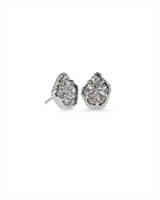 Load image into Gallery viewer, Kendra Scott: Tessa Silver Stud Earrings - The Vogue Boutique
