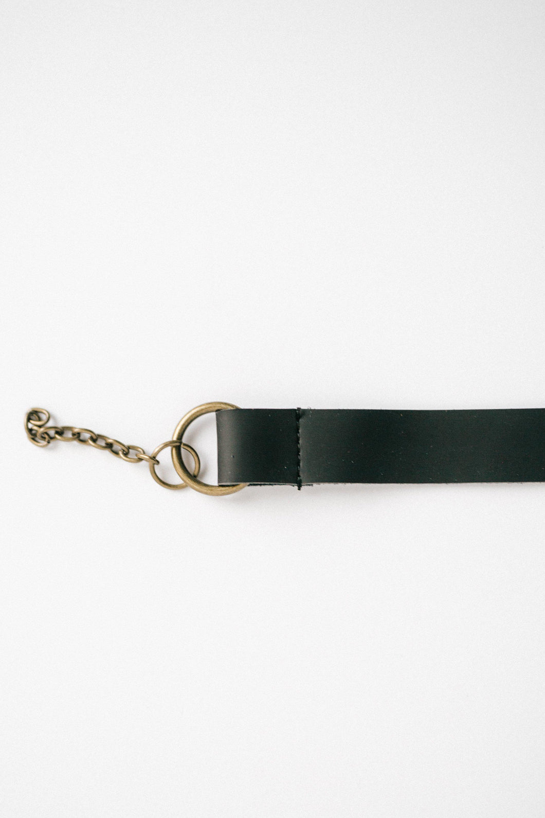 Gigi Pip Removable Leather Hat Band Chain - The Vogue Boutique